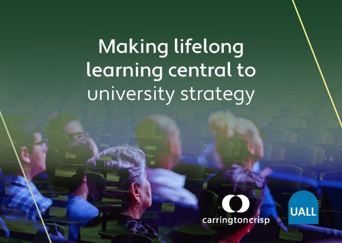 Making lifelong learning central to university strategy
